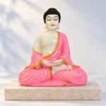 Styled product image of Pink Robe Seated Buddha