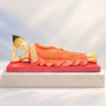 Styled product image of Pink Reclining Buddha