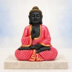 Styled product image of Black Buddha in Pink Robe