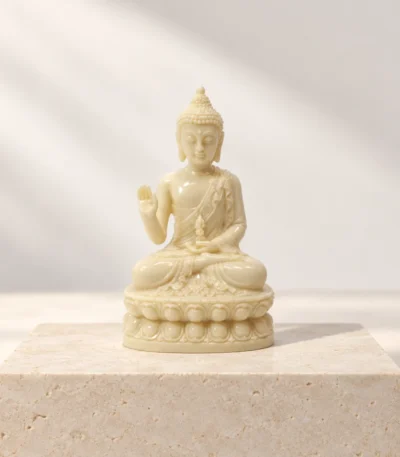 Styled product image of White Buddha Miniature