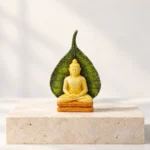 Styled product image of Buddha on Bodhi Leaf Miniature
